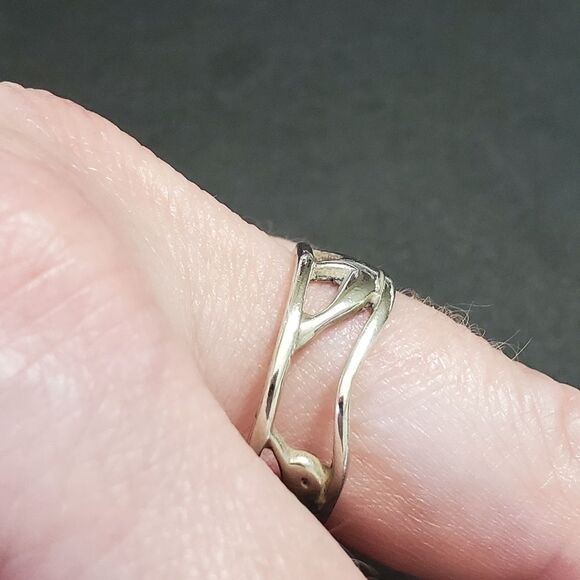 Marsala Company sterling silver dolphin ring size 8.5 - Picture 3 of 10